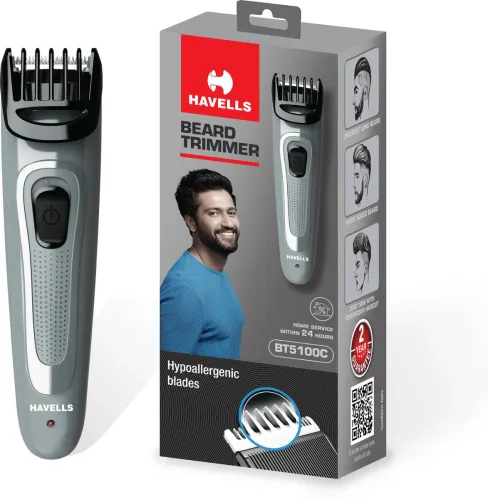 Image of HAVELLS BT5100C Trimmer 45 min Runtime 13 Length Settings