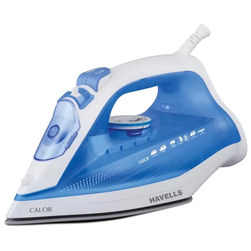 Image of Havells Ceramic Soleplate Calor Steam Iron Press With Anti Drip Self Cleaning Function