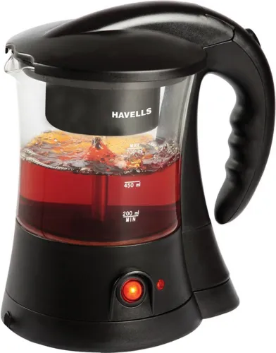 Image of HAVELLS Crystal Coffee Maker (Black, Trasparent)