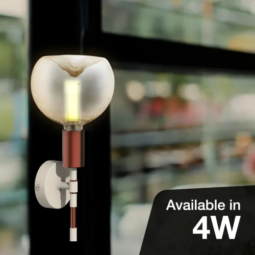 Image of HAVELLS Decorative Bulb-OPULENCE G200E CLEAR 4W 3000K E27 LAMP .