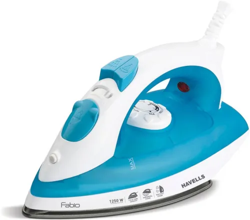 Image of HAVELLS fabio 1250 W Steam Iron (Blue)