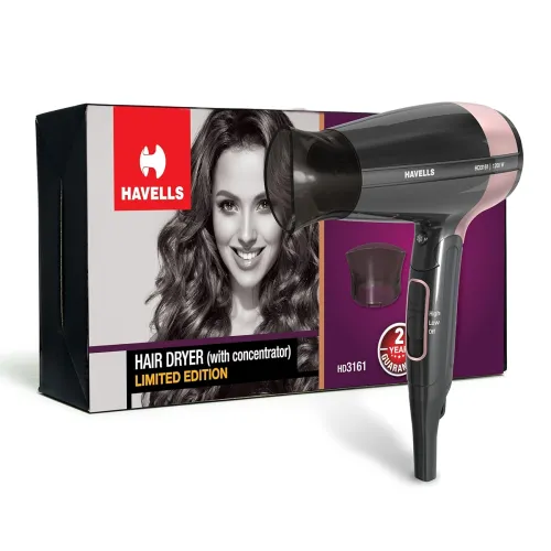 Image of Havells Foldable Hair Dryer 1200W 3 Heat Settings