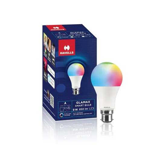Image of Havells Glamax 9W B22 LED Smart Bulb