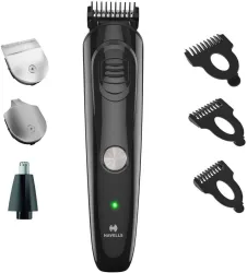 HAVELLS GS6400 Grooming Kit 50 mins Runtime 6 Length Settings (Black)