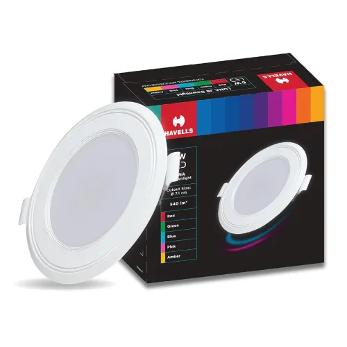 Image of HAVELLS Luna 6W Downlight for Junction Box Round