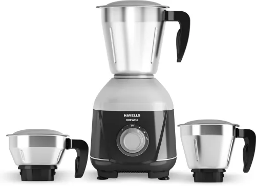Image of HAVELLS Mixwell N 500W Mixer Grinder (3 Jars)