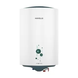 Havells Monza 15 Litre Storage Wall Mount Water Heater | Feroglas Coated Tank, Heavy Duty Heating Element