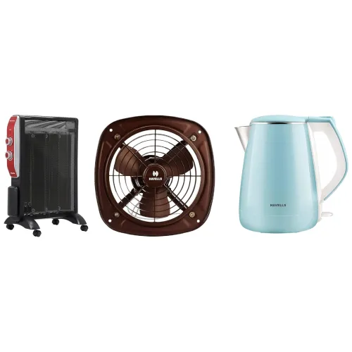 Image of Havells Room Heater Kettle Aqua Exhaust Fan