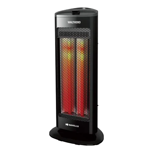 Image of Havells Walthero 1000 Watt Carbon Heater (Black).