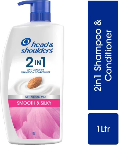 Image of HEAD & SHOULDERS 2-in-1 Smooth Conditioner + Shampoo (1 L)
