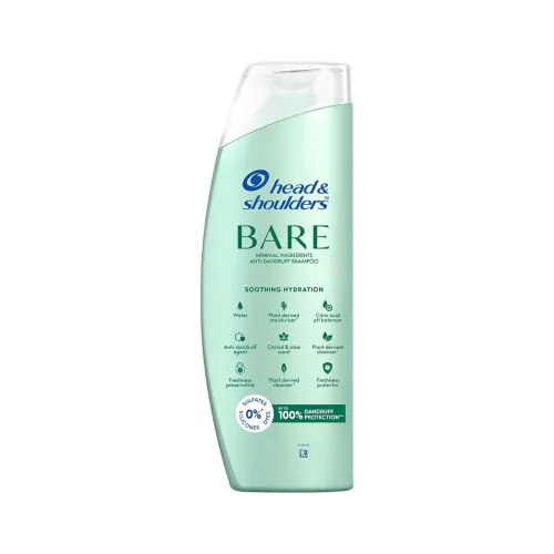 Image of Head & Shoulders BARE Anti-Dandruff Shampoo 400ml