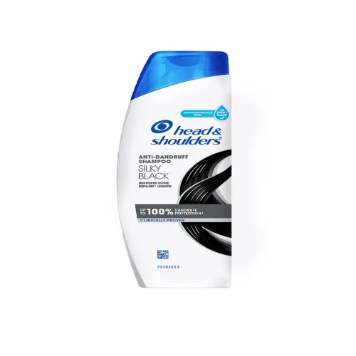 Image of Head & Shoulders Silky Black Anti-Dandruff Shampoo - 72ml