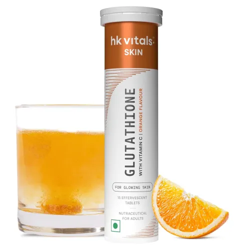 Image of HealthKart hk vitals Glutathione - 15 Effervescent Tablets