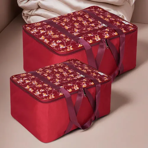 Image of Heart Home Storage Bag | Clothes Storage Attachi Bag