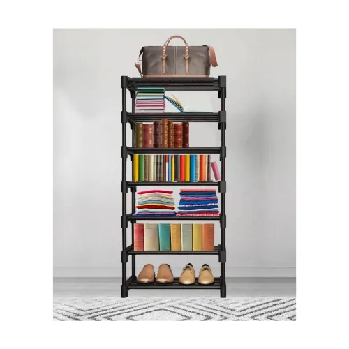 Image of HEGZI Book Shelf, Book Shelf for Home Library,