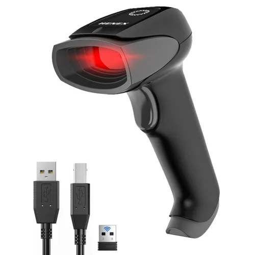 Image of HENEX 1D Wireless Barcode Scanner