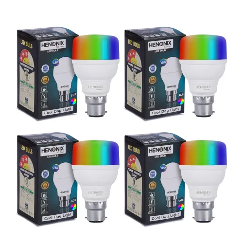 Image of HENONIX 9 watt 7 Color in 1 led Bulb (4)