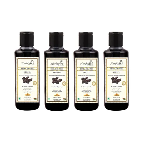 Image of Herbigiri Herbal Shikakai Shampoo (840 ml)