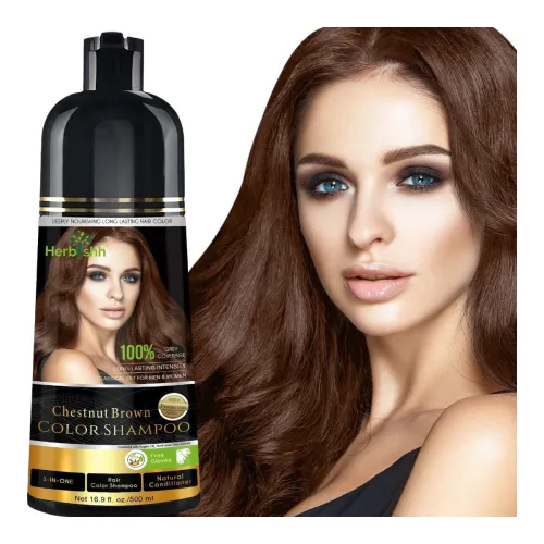 Image of Herbishh Hair Color Shampoo 500ml