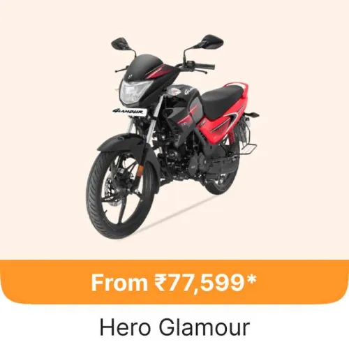 Image of Hero Glamour Series Starting @ ₹77599 on Flipkart GOAT Sale