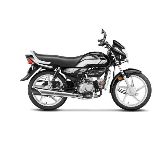 Image of Hero Hf Deluxe 24 BS6 Bike (DRS CS FI) Black-Grey