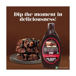 HERSHEYS Chocolate Flavored Syrup | Delicious Chocolate Flavor | 1.3 kg .