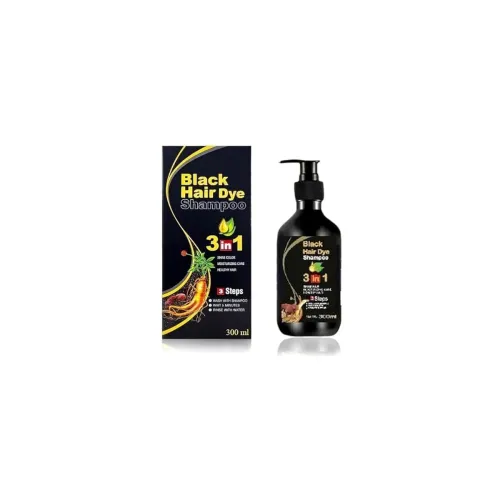 Image of Hevnisty Herbal 3 in 1 Hair Dye Instant Black Hair Shampoo