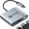 HEYMIX 3-in-1 USB C Hub with 4K HDMI