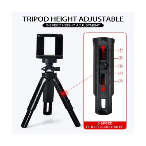 Image of HIFFIN 360 Degree Rotation Mini Tripod Support Stand for DSLR and Smartphones