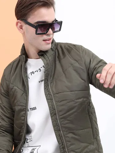 Image of HIGHLANDER Men Solid Puffer Jacket