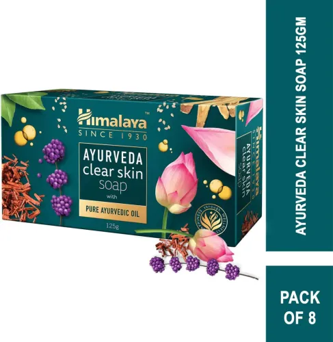 Image of HIMALAYA Ayurveda Clear Skin Soap 125g (8 x 125 g)