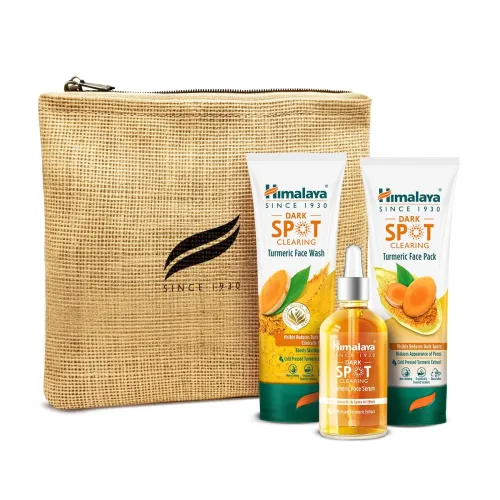 Image of Himalaya Dark Spot Clearing Turmeric Kit (Pack Of 3)