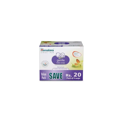 Image of Himalaya Gentle Baby Soap Value Pack, 4 * 75g