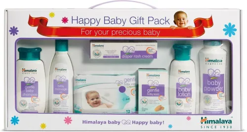 Image of HIMALAYA Happy Baby Gift Pack ( 7 IN 1) (Blue)