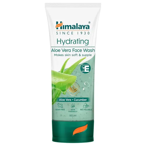 Image of Himalaya Hydrating Aloe Vera Face Wash 50 Ml
