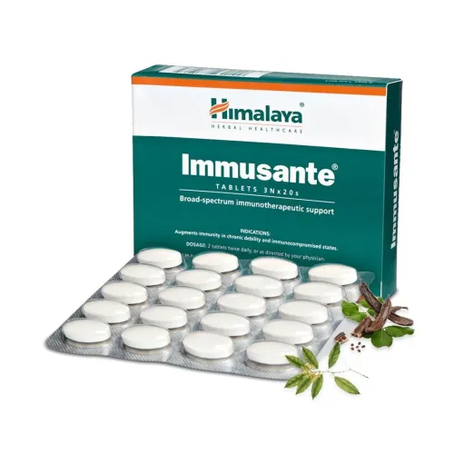 Image of Himalaya Immusante Tablet - 20 Count (Pack of 3)