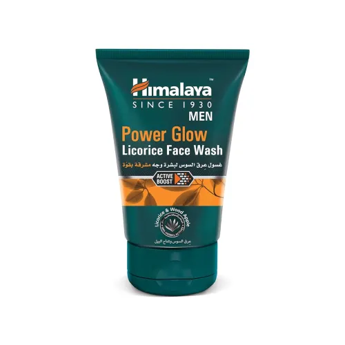 Image of Himalaya MEN Power Glow Licorice Face Wash, 100ml