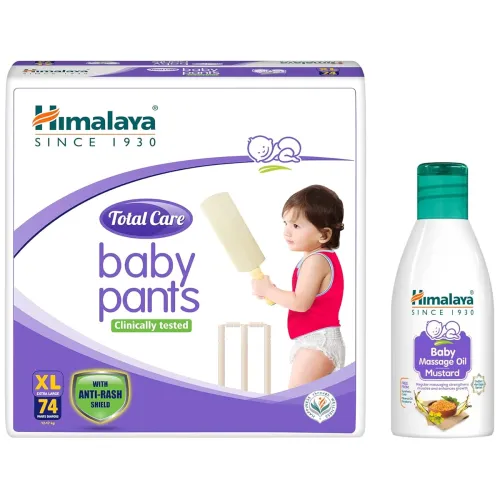Image of Himalaya Total Care Baby Pants Diapers