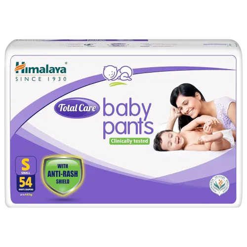 Image of Himalaya Total Care Baby Pants Diapers, Small (54 Count)
