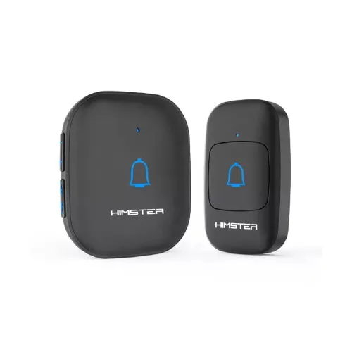 Image of Himster Wireless Doorbell, Waterproof Door Bell Chime Kit Alarm for Home at Upto 1000