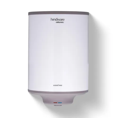 Image of Hindware Atlantic Xceed Neo 15L, 2Kw, Glasslined Coated Tank, Storage Water Heater, White