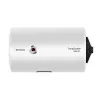 HINDWARE SMART APPLIANCES Atlantic Evano 50L Horizontal Storage Heater (Geyser) White With Glass Line Tank