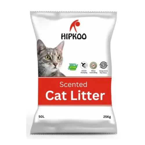 Image of Hipkoo Lavender Scented Cat Litter 25Kg