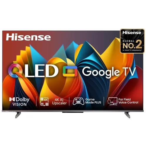 Image of Hisense 139 cm (55 inches) Smart Google QLED TV 