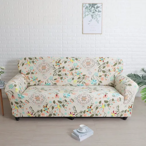 Image of @home by Nilkamal Polyester 3 Seater Sofa Cover