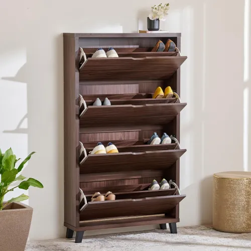 Image of Home Centre Lewis 20 Pairs Shoe Cabinet
