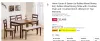 Home Centre 6 Seater Lia Rubber Wood Dining Set