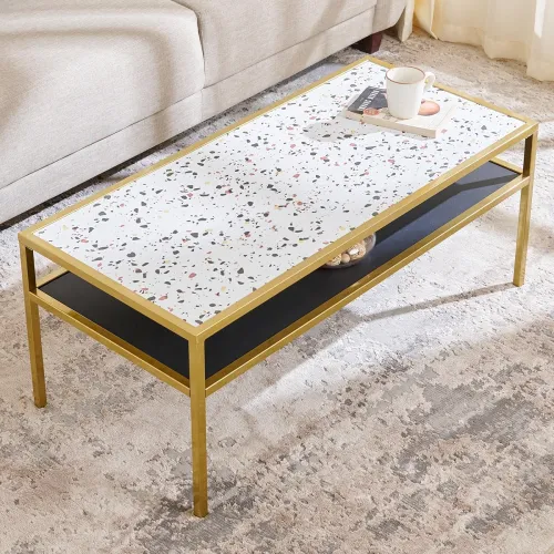 Image of Home Centre Helios Calisto Metal Coffee Table
