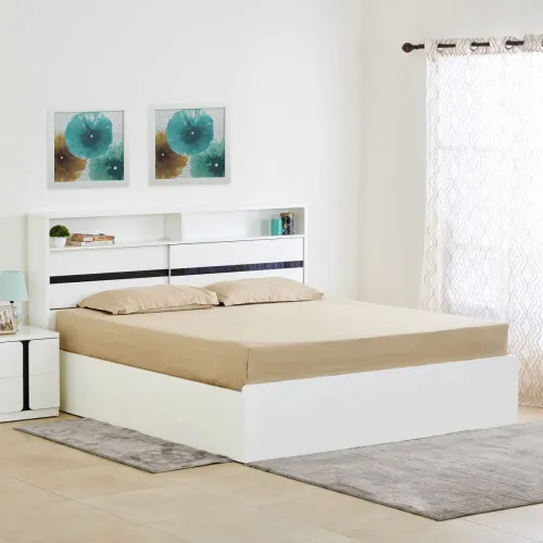 Image of Home Centre Polaris Halo Queen Bed