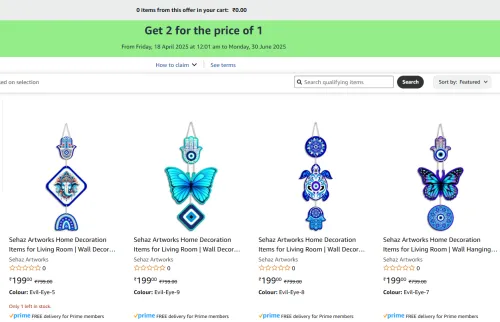 Image of Home Decor Products Buy 2 for the price of 1
